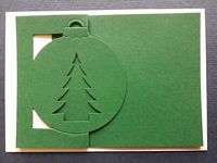 Speciaal model kaart k04 boom/bal groen met envelop OP=OP